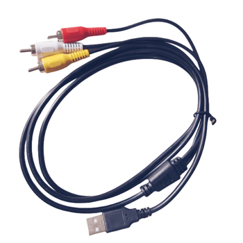 USB na 3RCA AV kabel, USB2.0, niklovani priključci, bakreno jezgro, kompatibilan sa Set-Top Boxom