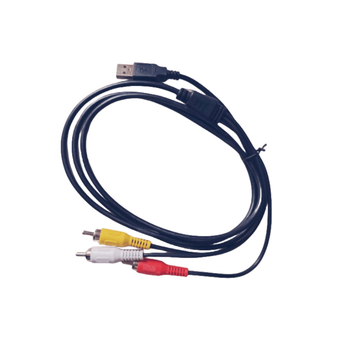 USB na 3RCA AV kabel, USB2.0, niklovani priključci, bakreno jezgro, kompatibilan sa Set-Top Boxom