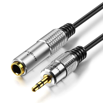 Stereo audio adapter 6.35 mm samica na 3.5 mm muški, duljina 0.3 m, bakreni vodič, model YR-L-38-03