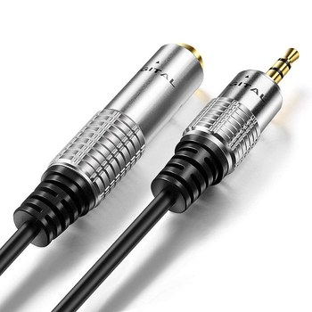Stereo audio adapter 6.35 mm samica na 3.5 mm muški, duljina 0.3 m, bakreni vodič, model YR-L-38-03