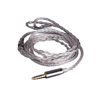 Kabel za nadogradnju slušalica s 8-žilnim, srebrnim premazom, kompatibilan SE535, IE80S, IE300; 0,78 mm dvopinski; A2DC, MMCX, QDC