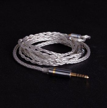Kabel za nadogradnju slušalica s 8-žilnim, srebrnim premazom, kompatibilan SE535, IE80S, IE300; 0,78 mm dvopinski; A2DC, MMCX, QDC