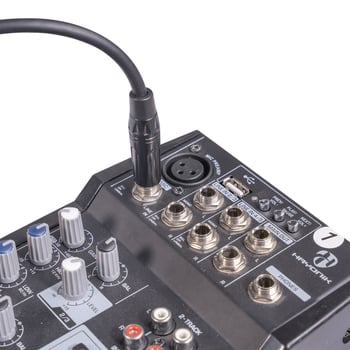 Mikrofon kabel, dvostruko oklopljen, 3-žilni, 1/4 inch na XLR muški, pozlaćeni bakreni vodiči, marka REXLIS, model TC145BK19