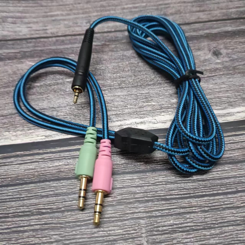 Аудио кабел за слушалки Sennheiser GSP350/GSP500/GSP600/GSP670 – златно покритие, медна сърцевина с висока чистота, съвместим с цифрови устройства, ROHS сертифициран