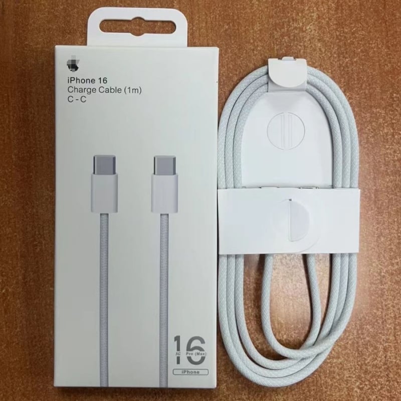 Pleteni USB-C kabel za brzo punjenje, 60W PD, kompatibilan s Apple uređajima