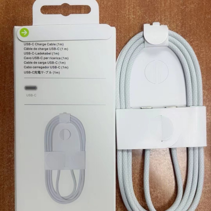 Pleteni USB-C kabel za brzo punjenje, 60W PD, kompatibilan s Apple uređajima
