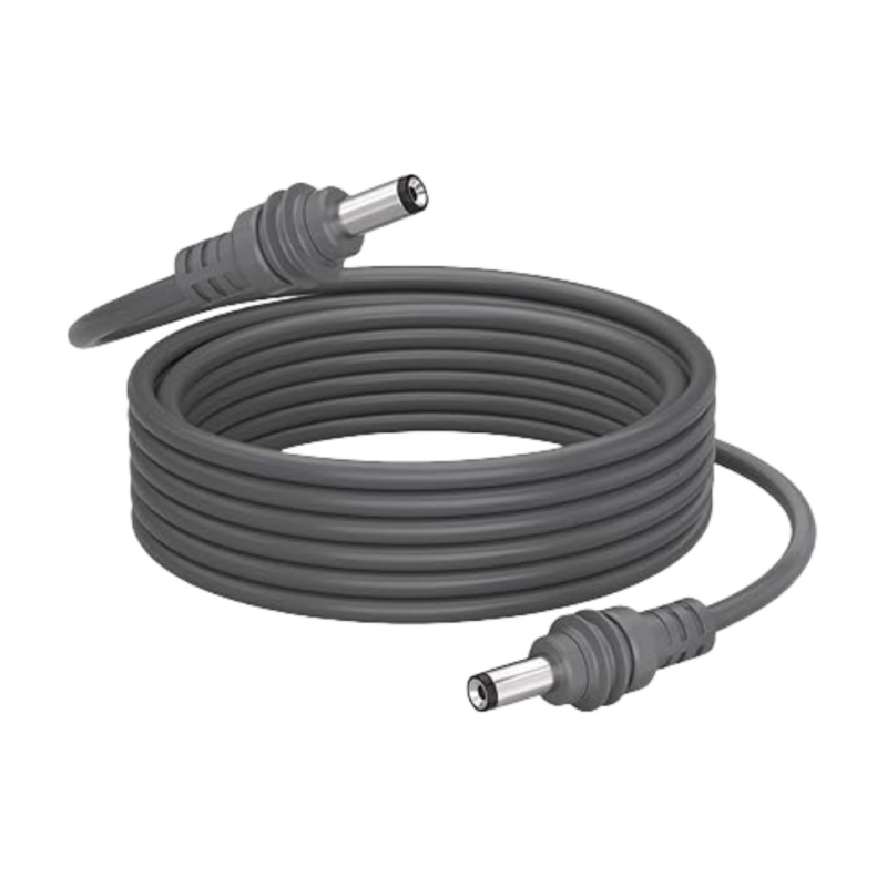 Hongyu MINI DC5521 vodotesný napájací kábel, konektor DC5521 samec–samica, 4. generácia, pre napájanie vozidla, dĺžka podľa výberu