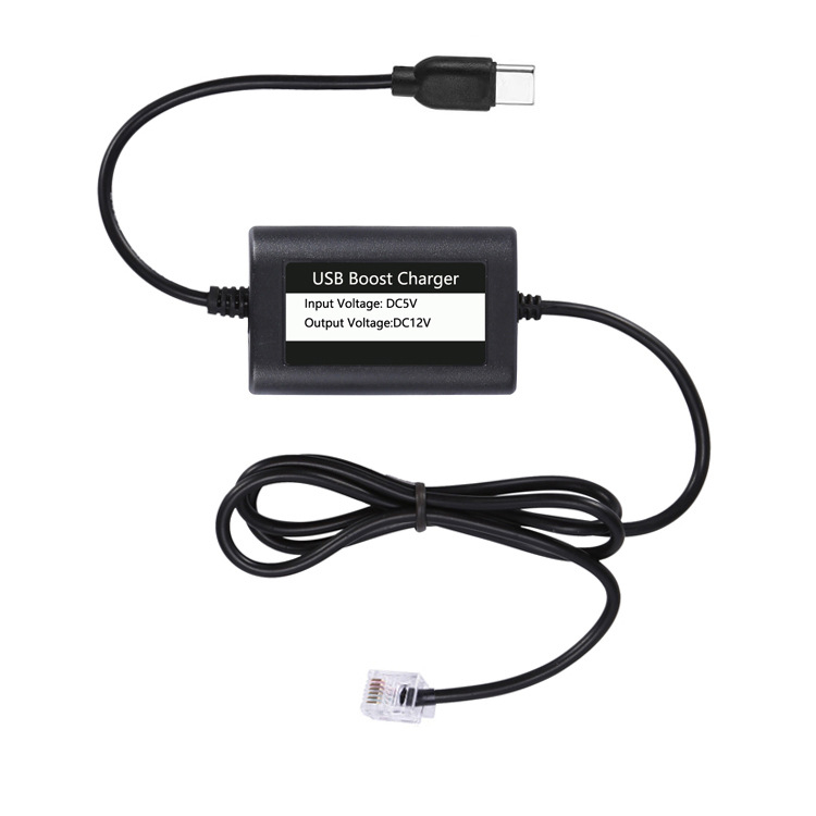 Napájací kábel USB-C na RJ11 pre automobilový radarový detektor, zosilnenie 5V–12V, dĺžka 1,5 m, model Usb C to RJ11