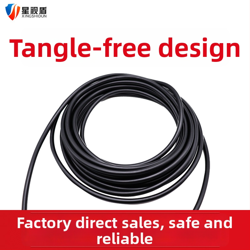 Grynas vario DC maitinimo ilginimo laidas Fluorite kamerai, 5V–12V, 3-pin kištukas, silikon-PVC apvalkalas