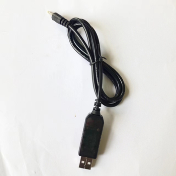 Ni-MH akumulatoru uzlādes kabelis skūšanas iekārtām un matu griešanai — 2507 taisnais leņķa savienotājs, USB 5V, 2.3V–4.3V