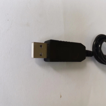 Ni-MH akumulatoru uzlādes kabelis skūšanas iekārtām un matu griešanai — 2507 taisnais leņķa savienotājs, USB 5V, 2.3V–4.3V
