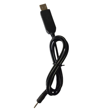 Ni-MH akumulatoru uzlādes kabelis skūšanas iekārtām un matu griešanai — 2507 taisnais leņķa savienotājs, USB 5V, 2.3V–4.3V