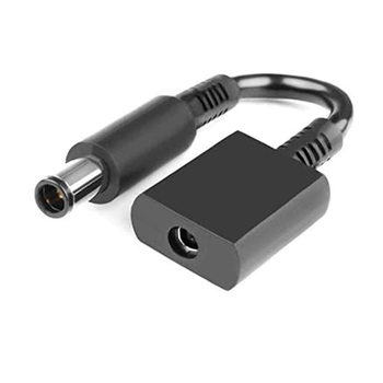 Barošanas pārveidošanas kabelis HP/Dell klēpjdatoram, savienotājs 4.5x3.0 mm uz 7.4x5.0 mm, garums 15 cm, modelis 4530-7450