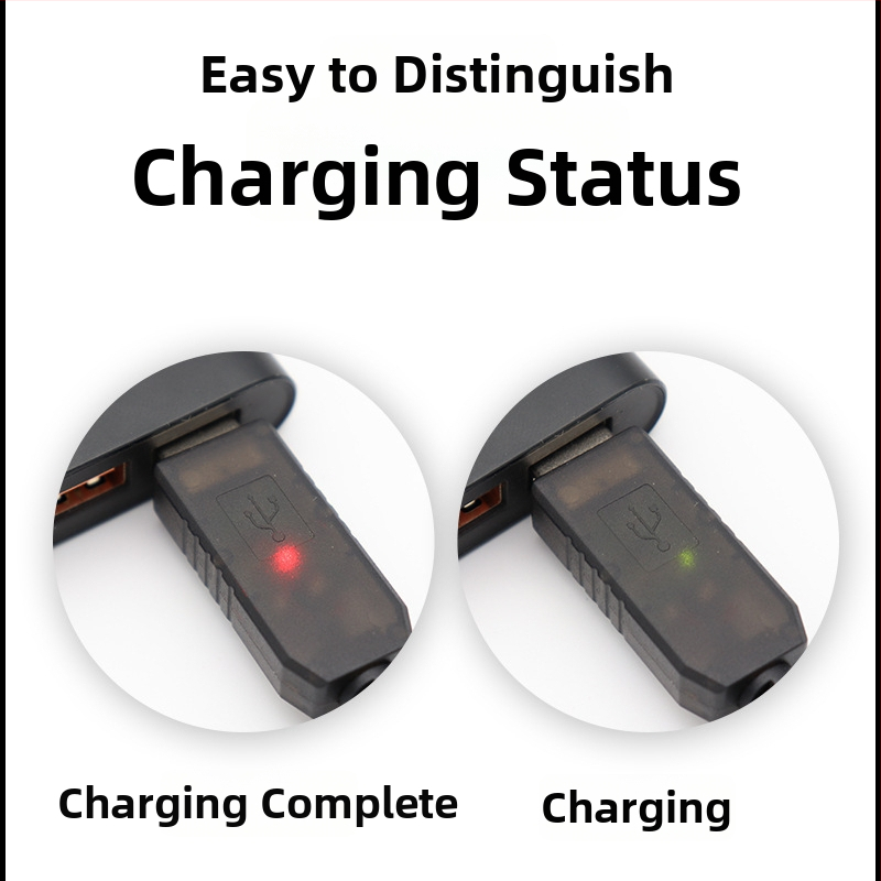 YL K8715 1 m OEM barošanas/uzlādes kabelis 5V–8.4V vakuumierīcei un 5V–12.6V litija akumulatora skaistumiekārtām USB uzlādei