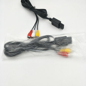 N64 játékkonzol kábel, PVC, modell N64, kompatibilis a Nintendo 64-gyel