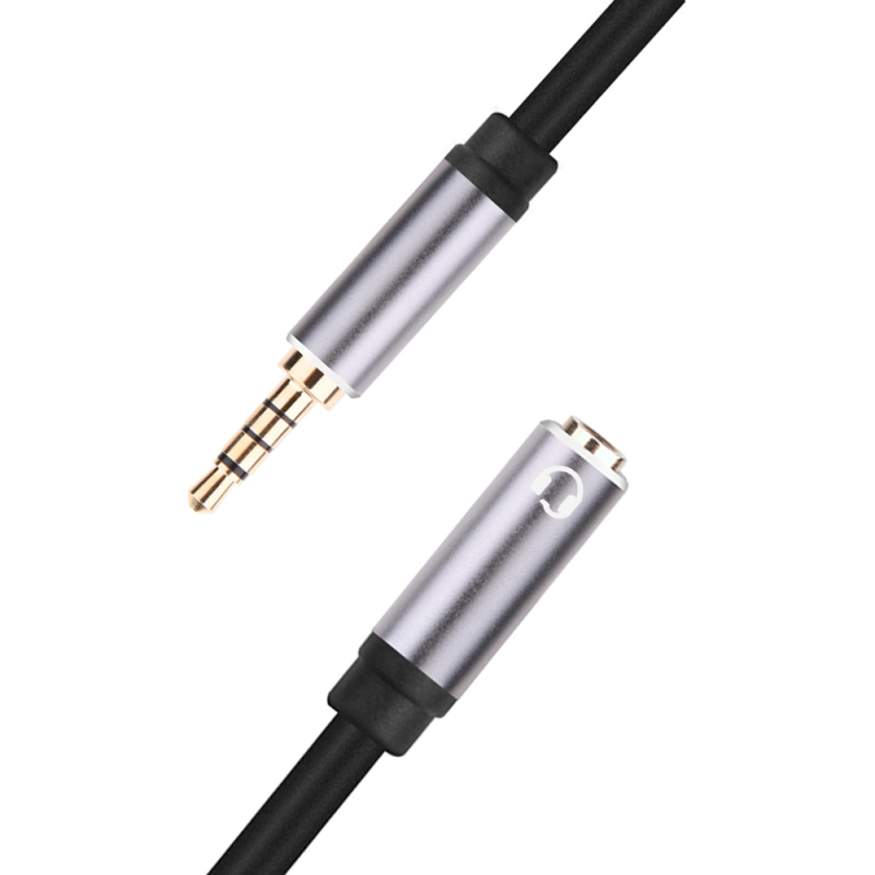 TRRS audio produžni kabel, zlatni konektori, bakreno jezgro, ROHS certifikat, model YP-3509