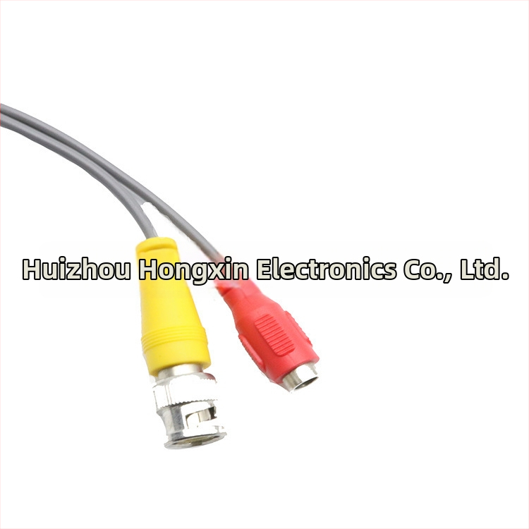 Panorāmas video savienojošais kabelis, divu vadu vara pārklāta alumīnija vadītājs, PVC ārējais apvalks, BNC-RJ45-BNC adapters, modelis Hx20992, ISO 9001 sertificēts