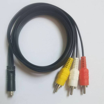 Sony kamera divrindu AV izejas kabelis, modeļa VMC-15FS10P-2, AV audio/video līnija, ciets vara vadītājs, svars 42 g