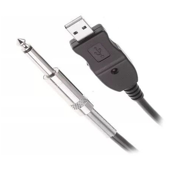 USB kabel za gitaru s nikliranom konektorom, bakreni vodnik, OEM obrada