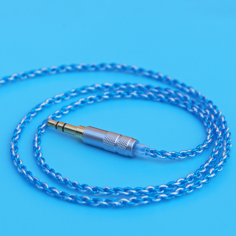 Kabel za slušalice s MMCX utikom, ručno izrađeni DIY Guan He, set od tri komada