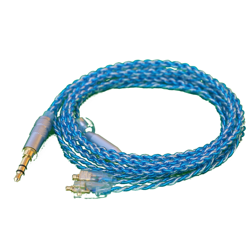Kabel za slušalice s MMCX utikom, ručno izrađeni DIY Guan He, set od tri komada