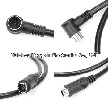 Kameras paplašināšanas kabelis, 4 kodoli, tīrs varš, PVC apvalks, M12 savienotājs, vadus 24/26/28