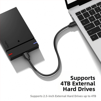 USB 3.0 uz Micro-B datu kabeli ārējā cietajam diskam – USB 3.0A vīrietis, vara kodols, cinkota vara vadāms, ISO 9001