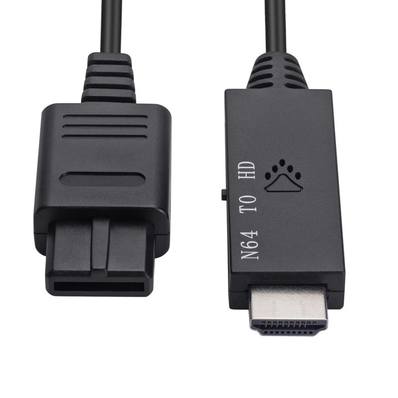 N64 na HDMI pretvarač adapter kabel - Kompatibilno s N64, SNES, SFC, NGC (Model F0056, HDMI, žični, ABS)
