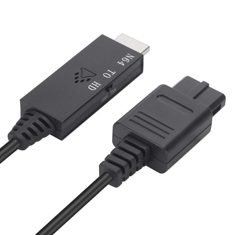 N64 na HDMI pretvarač adapter kabel - Kompatibilno s N64, SNES, SFC, NGC (Model F0056, HDMI, žični, ABS)