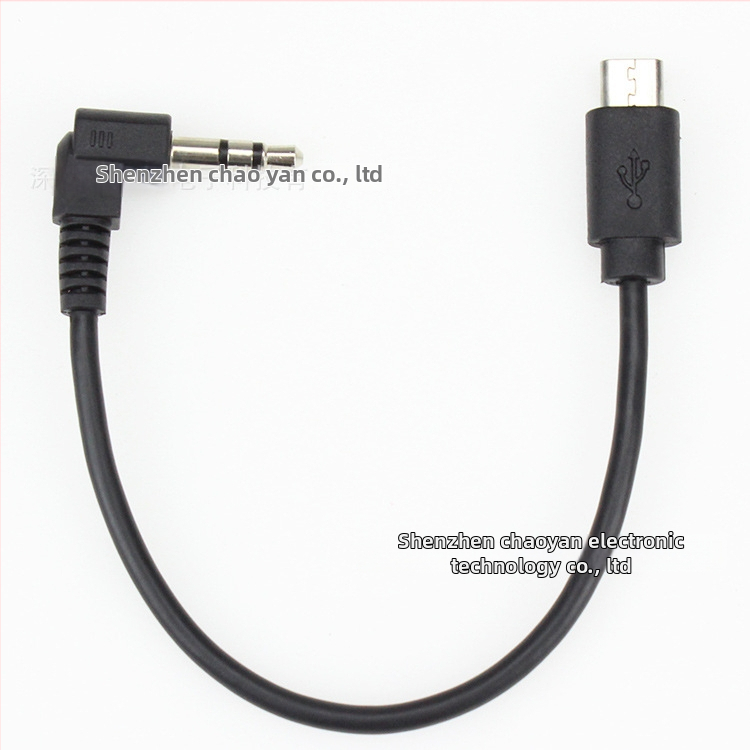 3,5 mm audio uz 5P mikrofona adaptera kabeli, digitālais audio ierakstu kabelis, RoHS sertifikāts, piemērots audio un video