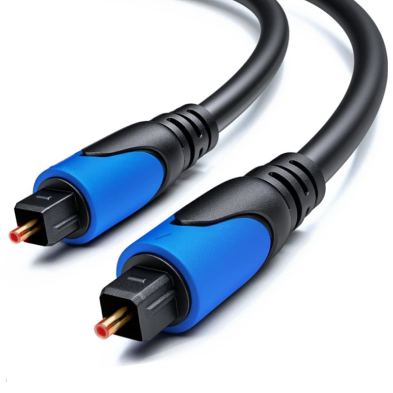 Audio kabel s optičkim vlaknom, zlatni premaz, vodič od optičkog vlakna, model CO-TOS999, IS9001 certifikat