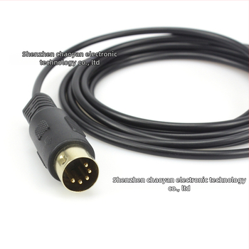 3,5 mm audio uz MIDI instrumentu kabelis, DIN 5-pins, 3,5 TRS pārveidotājs, ROHS sertificēts, paredzēts ierakstīšanai ar instrumentiem datorā