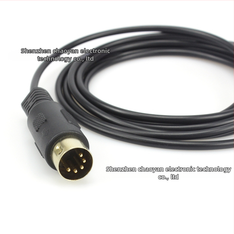 3,5 mm audio uz MIDI instrumentu kabelis, DIN 5-pins, 3,5 TRS pārveidotājs, ROHS sertificēts, paredzēts ierakstīšanai ar instrumentiem datorā