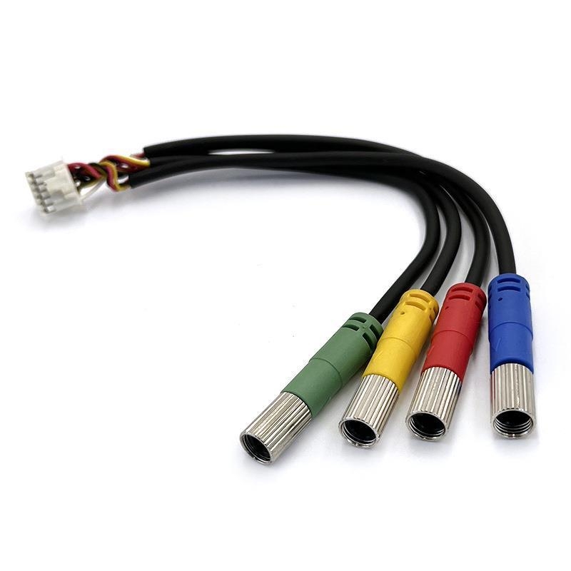 Vodootporan kabelski snop s konektorima M8/M6/M12, 2-6 jezgri, muški i ženski utikač, napojni spoj