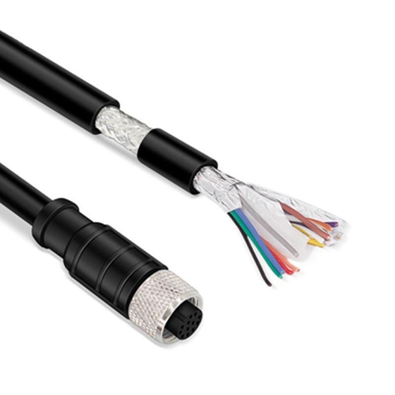 Vodootporan kabelski snop s konektorima M8/M6/M12, 2-6 jezgri, muški i ženski utikač, napojni spoj