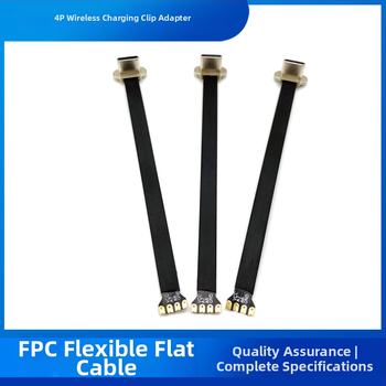 Type-C 4-pin bežično punjenje stražnji klip adapter s fleksibilnim FPC kabelom