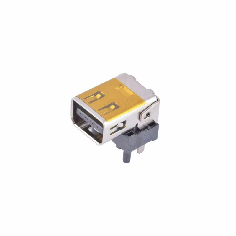 Mini DisplayPort SMT ženski konektor, 20-pin, pozlaćen, 1U DIP, Mylar konektor, LCP izolator