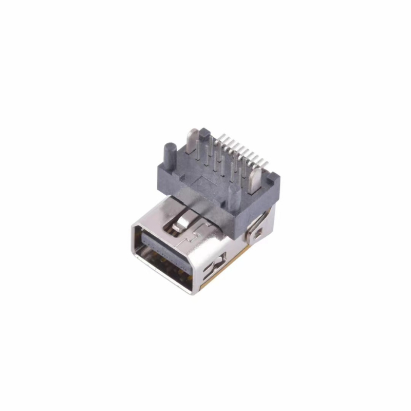Mini DisplayPort SMT ženski konektor, 20-pin, pozlaćen, 1U DIP, Mylar konektor, LCP izolator