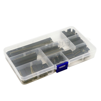 YUNYIDA 2,54 mm jednodijelni ženski konektor za PCB komplet, 120 komada