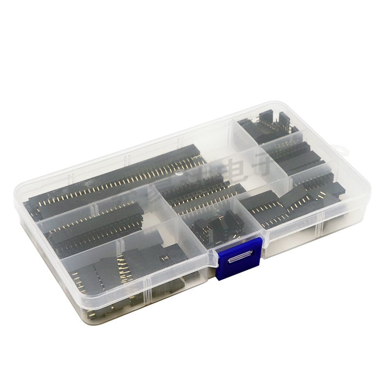 YUNYIDA 2,54 mm jednodijelni ženski konektor za PCB komplet, 120 komada