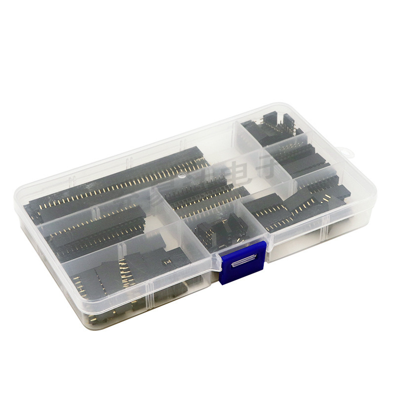 YUNYIDA 2,54 mm jednodijelni ženski konektor za PCB komplet, 120 komada