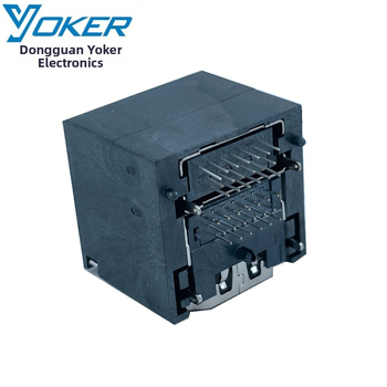 Rūpniecības HDMI sieviešu konektors ar LCP, dubultslāņa konstrukcija, 4K60Hz, saderīgs ar HDMI 2.0, augstas temperatūras izturīgs