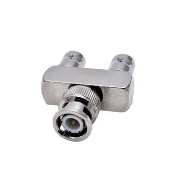 BNC RF adapter, bakreni izolator, Y-tip troje izlaza, 1 muškarac na 2 žena, za komunikacijske konektore