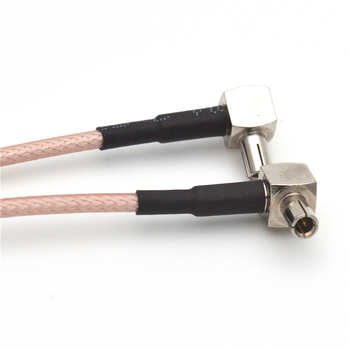 Dual TS9 muški na SMA ženski splitter kabel RG316, 15 cm, niska gubitnost