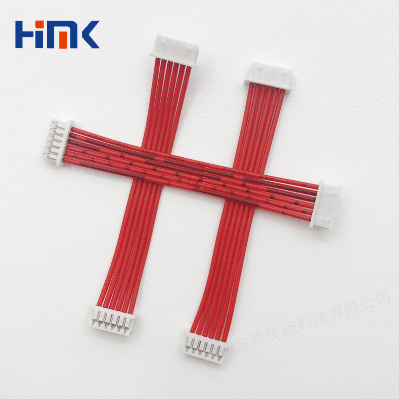 1571 Crvena Red Row Električni kabel, Razmak 2.54/2.0/1.25, Paralelni zvučnički terminal kabel
