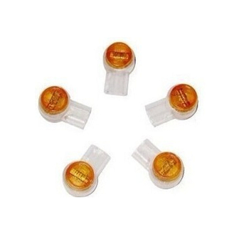 LIMEIDE K2 divpolu telefona vadu terminālis, varš, audio/video savienotājs, iepakojums 100 gab.