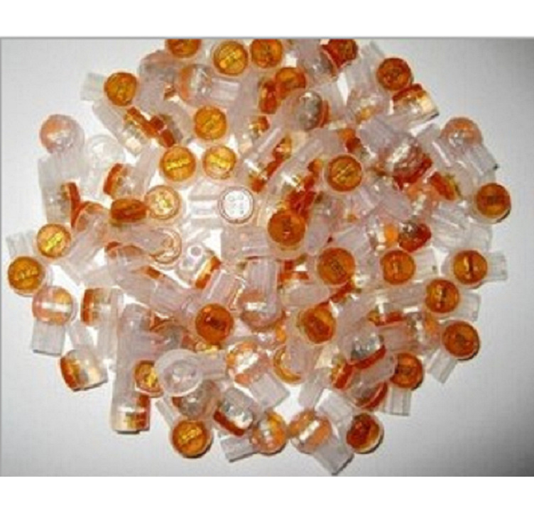 LIMEIDE K2 divpolu telefona vadu terminālis, varš, audio/video savienotājs, iepakojums 100 gab.