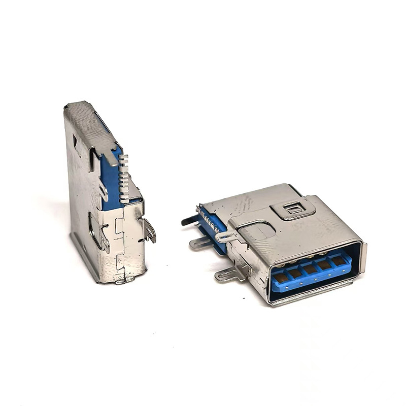 Ling yu USB 3.0 A samica, 9-pin, bočni SMT konektor, LCP izolator