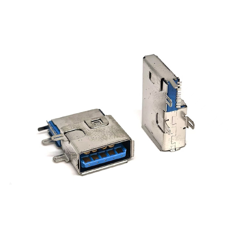 Ling yu USB 3.0 A samica, 9-pin, bočni SMT konektor, LCP izolator