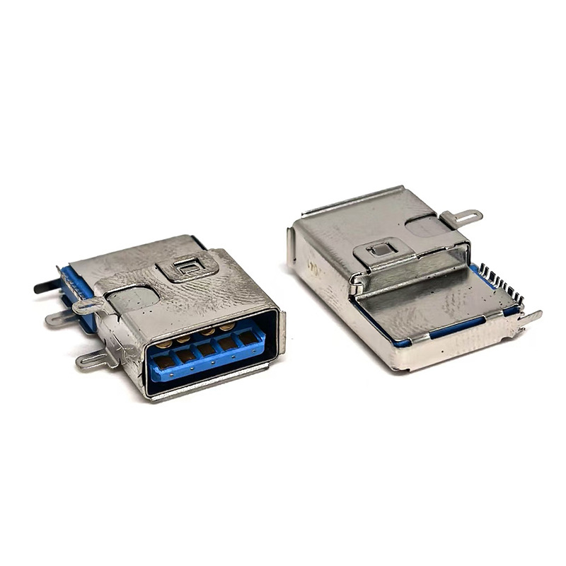 Ling yu USB 3.0 A samica, 9-pin, bočni SMT konektor, LCP izolator